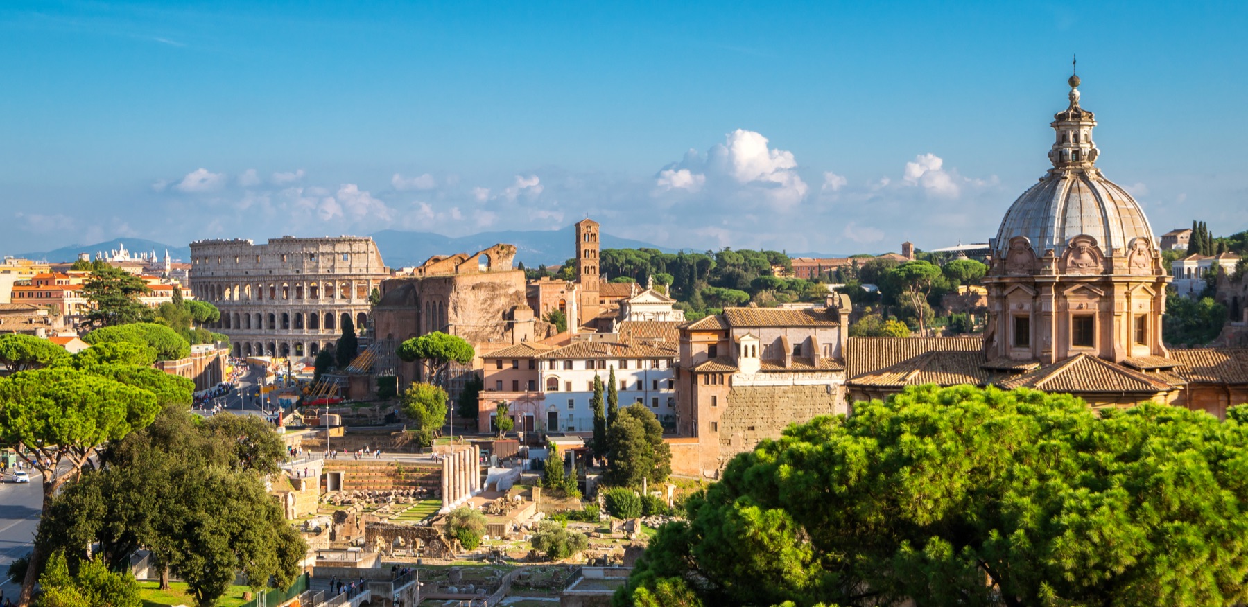 Rome historic center