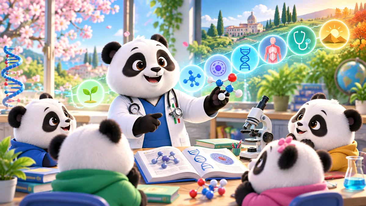 Dr. Pando building scientific foundations — 7-Month Standard