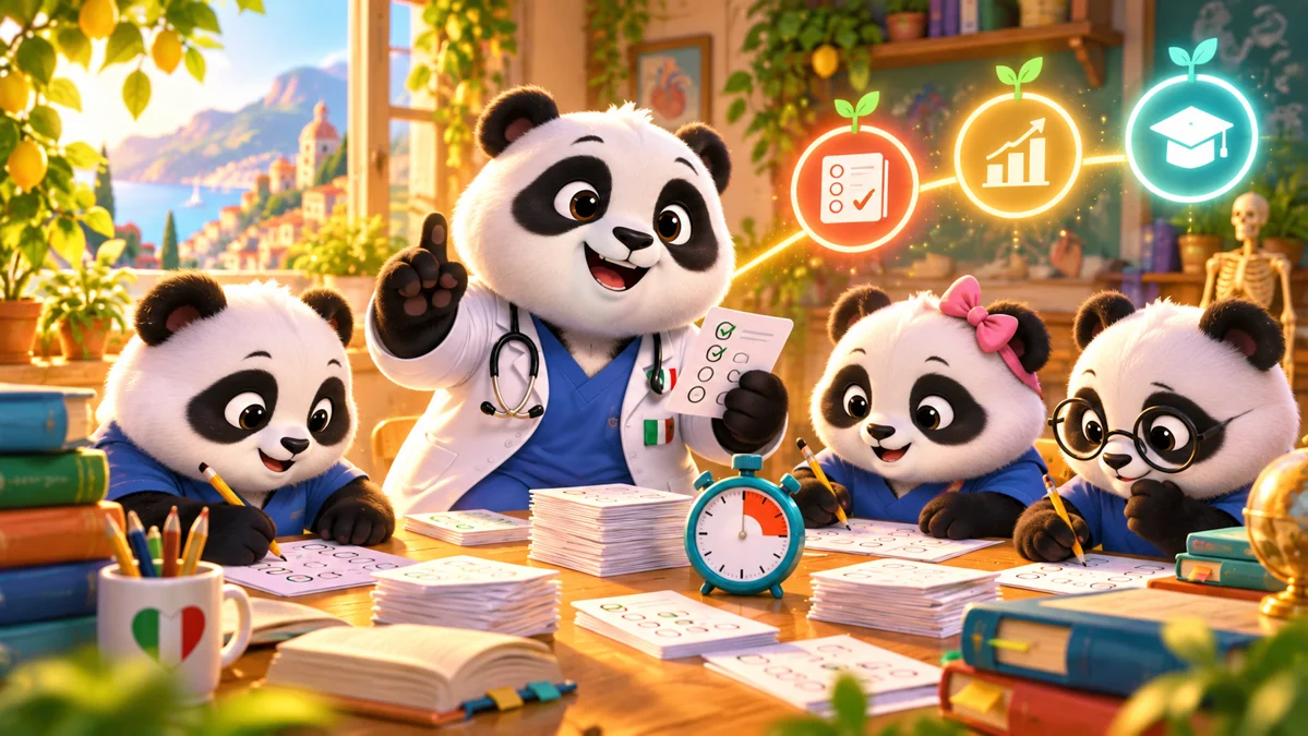 Dr. Pando practicing timed exam questions — 3-Month Crash