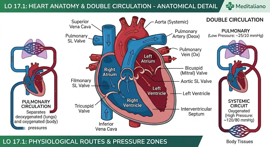 Heart Anatomy & Circulation