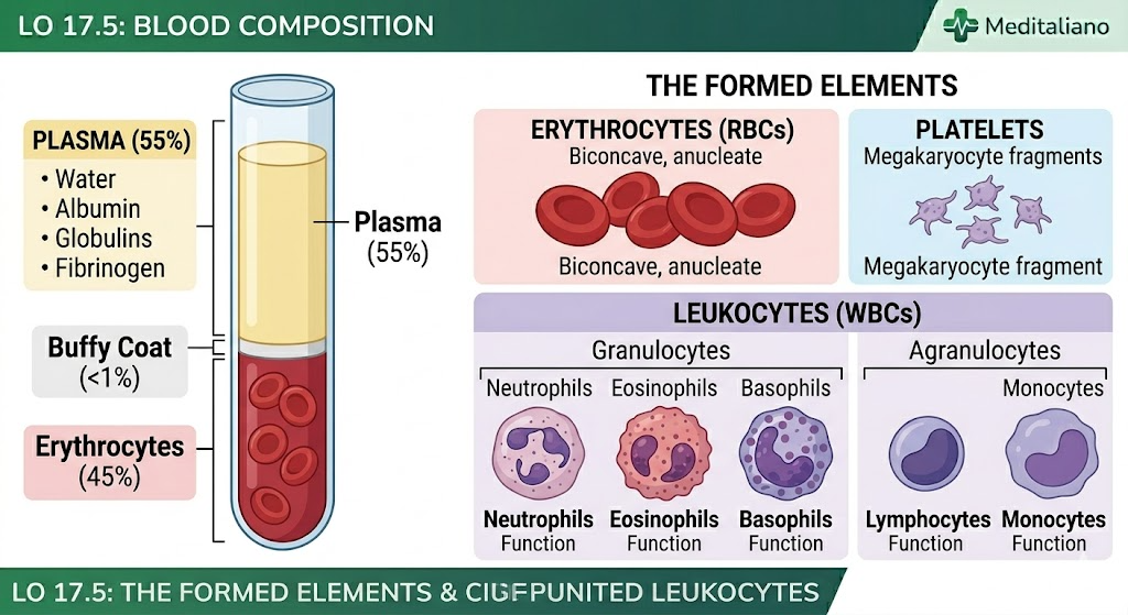 Blood Composition Chart